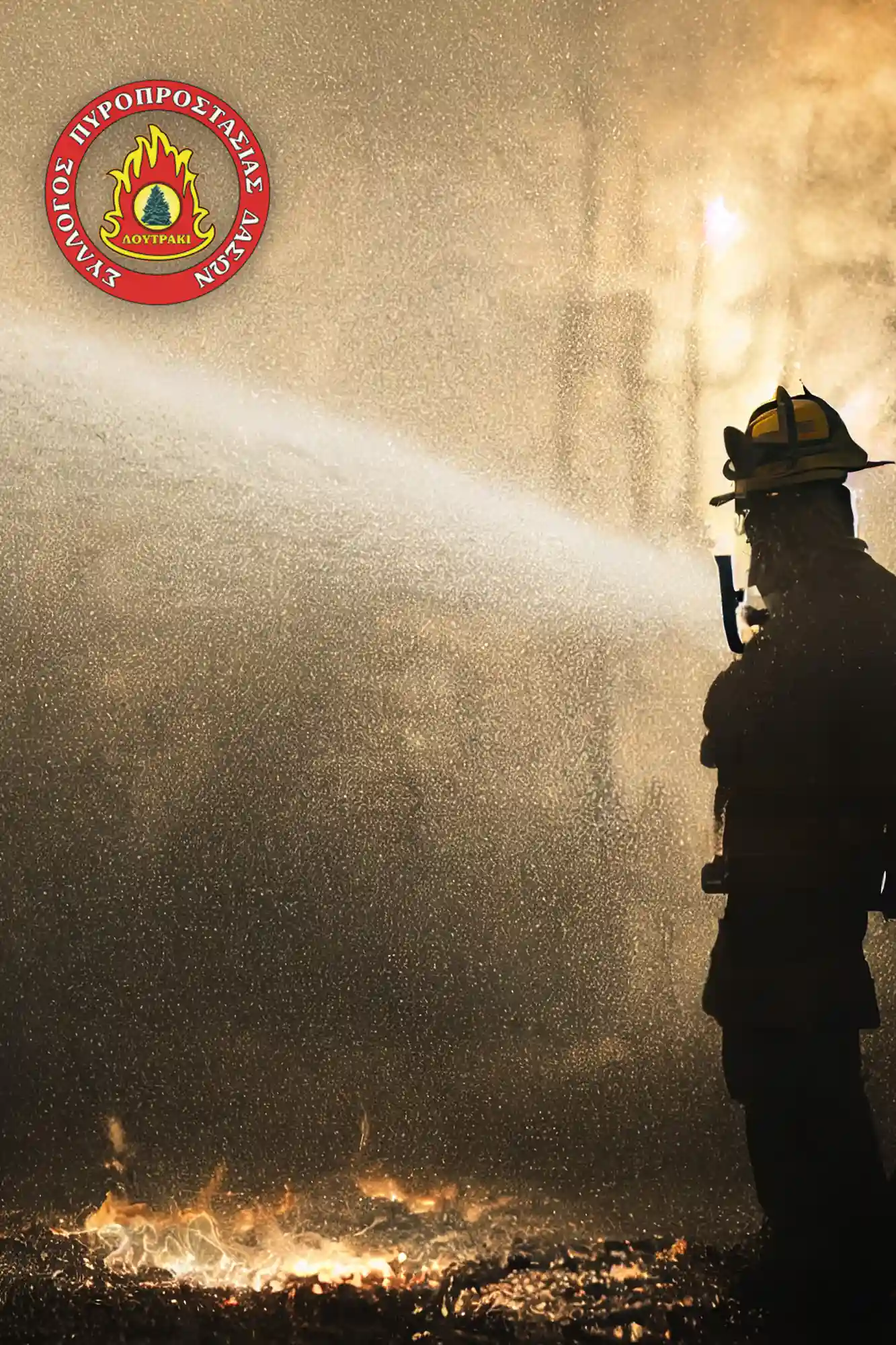 Loutraki Fire Διάσωση